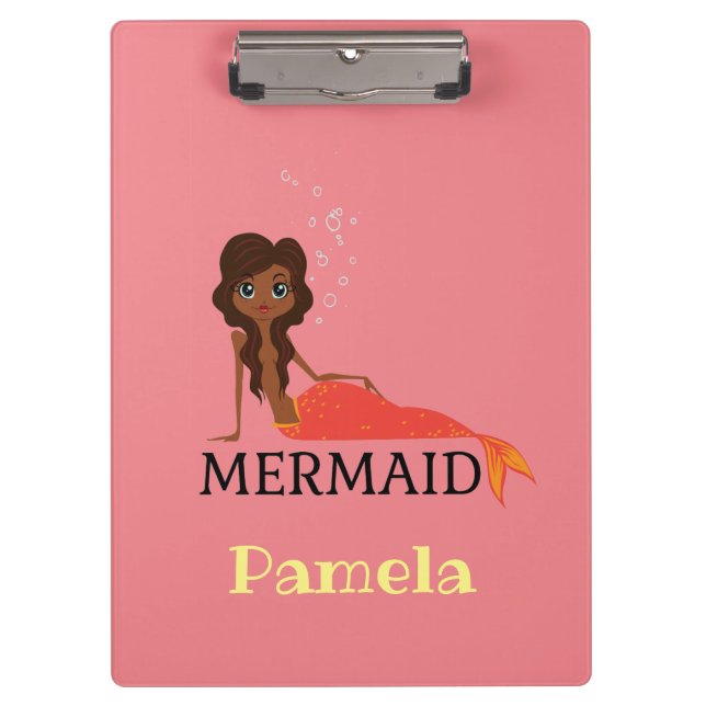 Carpeta De Pinza Personalización del diseño de la sirena (Anverso)
