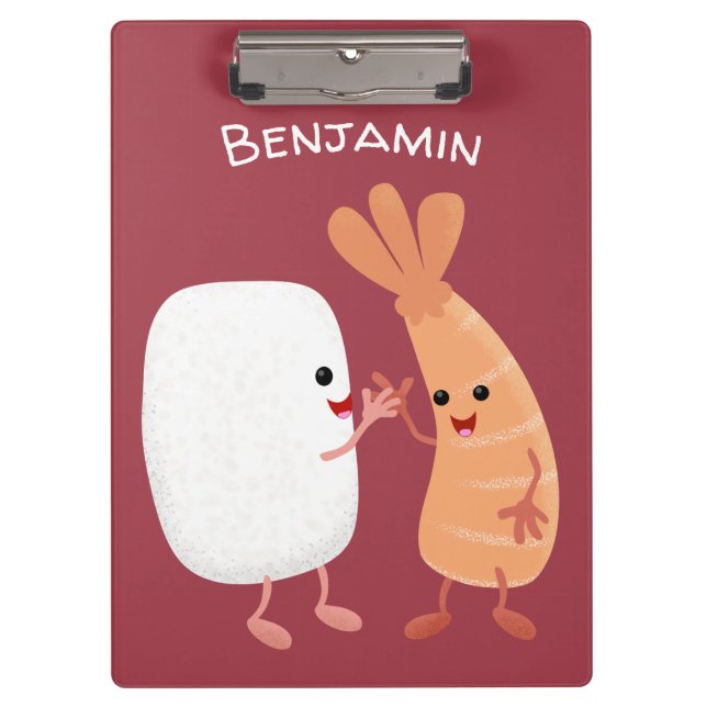 Carpeta De Pinza Personalizado de amigos de la pradera de arroz dul (Anverso)