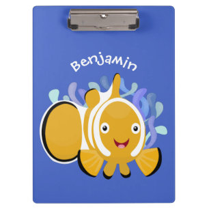 Carpeta De Pinza Personalizado de anenoma de payaso alegre
