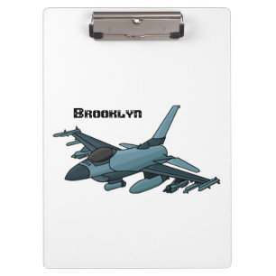 Carpeta De Pinza Personalizado de avión de combate militar
