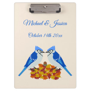 Carpeta De Pinza Personalizado de la boda de la caída de los gritos