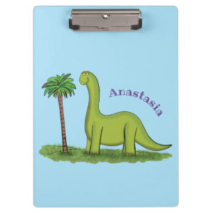 Carpeta De Pinza Personalizado de los dinosaurios de brontosauro ve