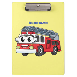 Carpeta De Pinza Personalizado de motor de fuego alegre