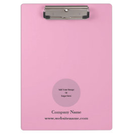 Carpeta De Pinza Personalizado simple personalizado rosa claro