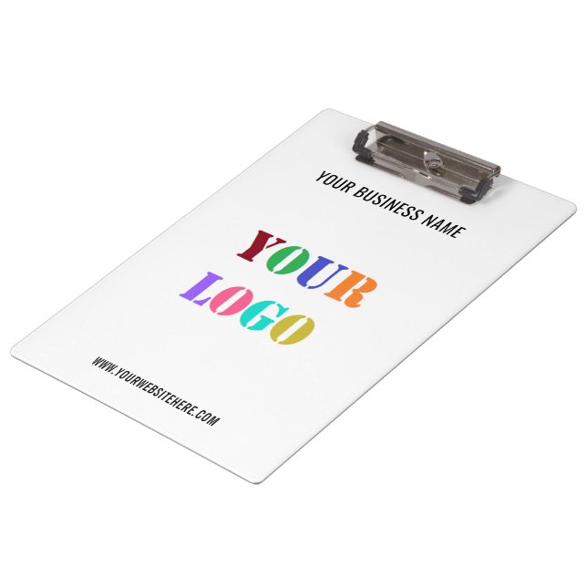 Carpeta De Pinza Personalizado Tu Empresa Logotipo Textos Portapape (Angular)