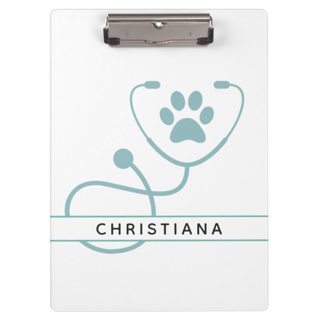 Carpeta De Pinza Personalizado Veterinarios (Anverso)