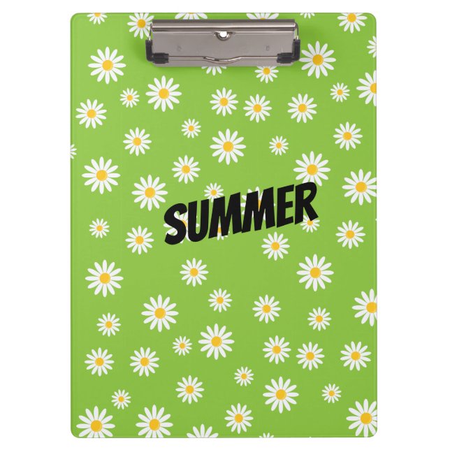 Carpeta De Pinza Personalizar Chamomile Flowers (Anverso)