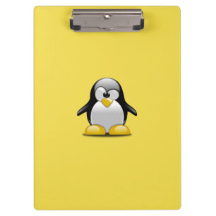 Carpeta De Pinza Personalizar Cute Penguins