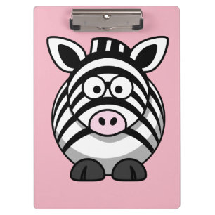 Carpeta De Pinza Personalizar Cute Zebra