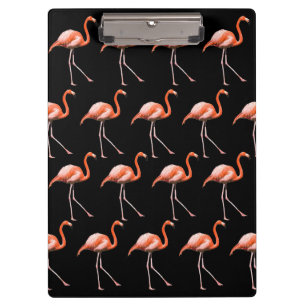 Carpeta De Pinza Personalizar Flamingos