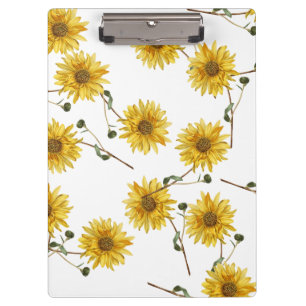 Carpeta De Pinza Personalizar Girasol