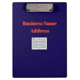 Carpeta De Pinza Personalizar la dirección de promoción de nombre d