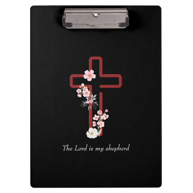 Carpeta De Pinza Personalizar Navidades Holly Cross (Anverso)