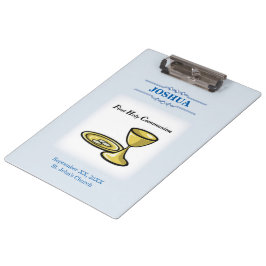 Carpeta De Pinza Personalizar, primer cuerpo de comunión y sangre