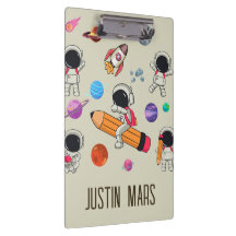 Personalized Astronauts and Planets Back to School