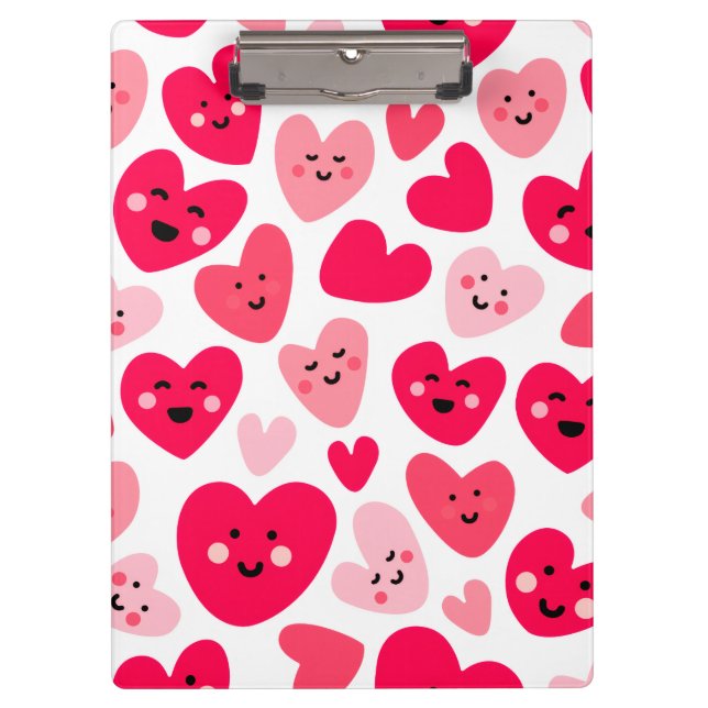 Carpeta De Pinza Personalized Red Heart Happy Valentine’s Day Lover (Anverso)