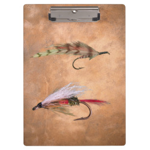 CARPETA DE PINZA PESCA CON MOSCA