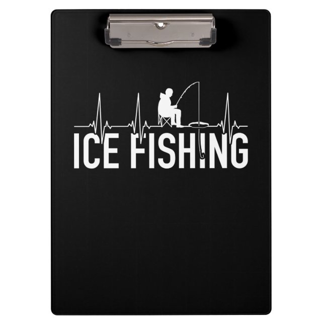 Carpeta De Pinza Pesca de hielo de Fisher (Anverso)
