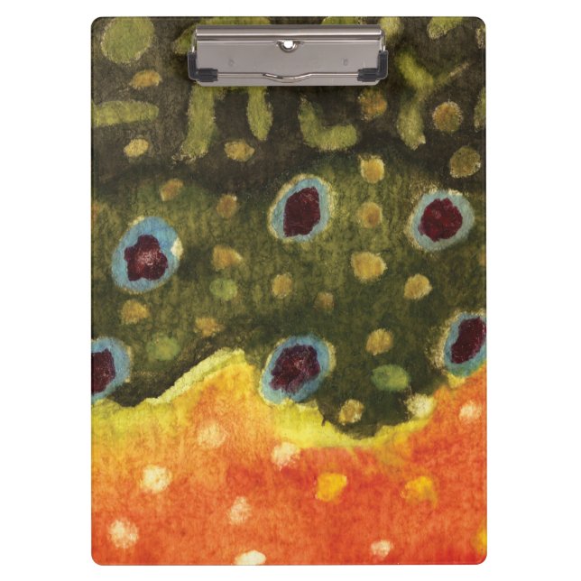 Carpeta De Pinza Pesca de trucha rota (Anverso)