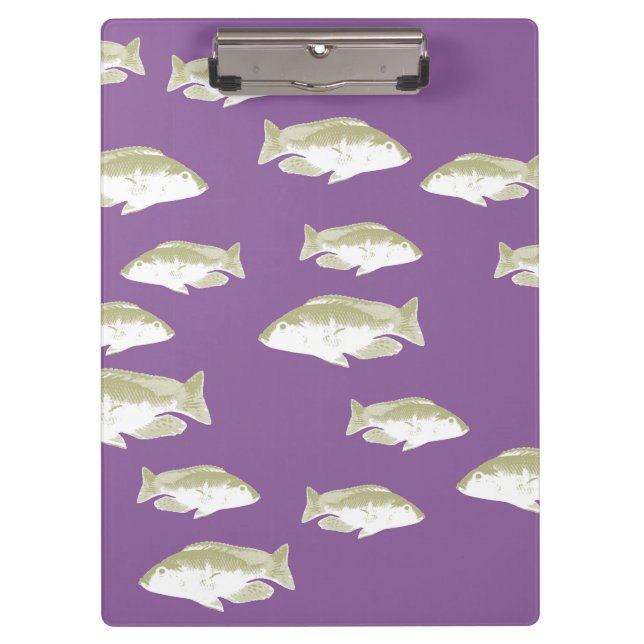 Carpeta De Pinza Pescado morado (Anverso)