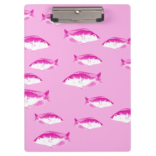 Carpeta De Pinza Pescado rosa (Anverso)
