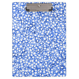 Carpeta De Pinza Petales azules generados por computadora