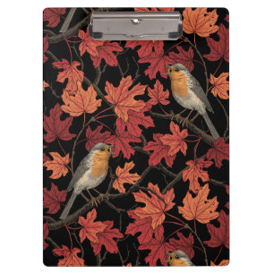 Carpeta De Pinza Petirrojos en arce