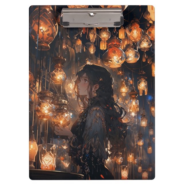 Carpeta De Pinza Phoebe en la Sala de las Farolas (Anverso)