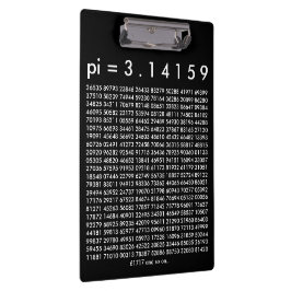 Carpeta De Pinza pi= 3.14159 Dígitos pi Day de ciencias de matemáti