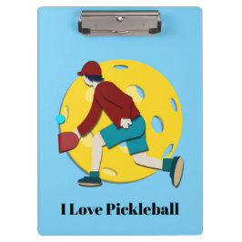 Carpeta De Pinza Pickle Ball