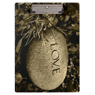 Carpeta De Pinza Piedra "Amor"