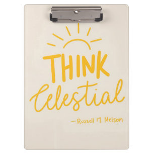Carpeta De Pinza Piensa Celestial
