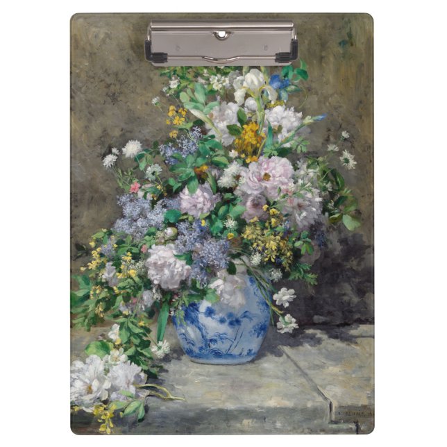 Carpeta De Pinza Pierre-Auguste Renoir - Bouquet de primavera (Anverso)