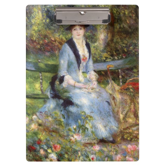 Carpeta De Pinza Pierre-Auguste Renoir - Dans les Rosas (Anverso)