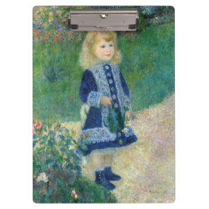 Carpeta De Pinza Pierre-Auguste Renoir - Una niña con una regadera