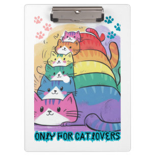 Carpeta De Pinza Pila de catalovers de gatos