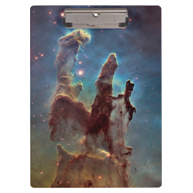 Carpeta De Pinza Pilares de la Creación, Águila Nebulosa Espacio Hu (Anverso)