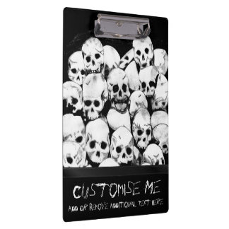 Carpeta De Pinza Pile-O-Skulls