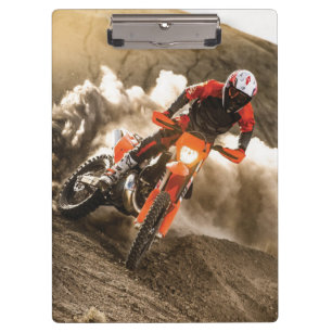 Carpeta De Pinza Piloto de Motocross