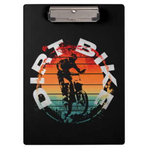 Carpeta De Pinza Piloto de motocross en moto de cross
