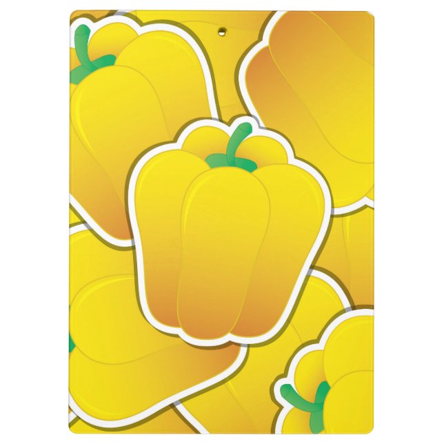 Carpeta De Pinza Pimienta amarilla (Reverso)