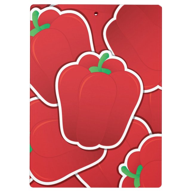 Carpeta De Pinza Pimienta rojiza (Reverso)