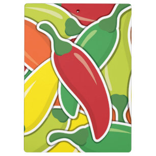 Carpeta De Pinza Pimientos mixtos de chile fundido