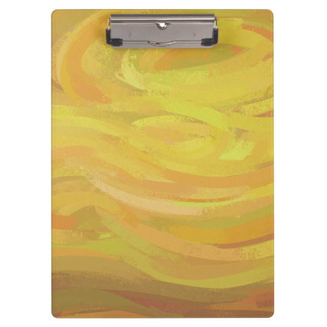 Carpeta De Pinza Pineapple Yellow Swirl (Anverso)