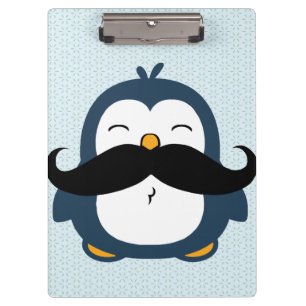 Carpeta De Pinza Pingüino del bigote