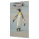 Carpeta De Pinza Pingüino que camina en la playa (Izquierda)