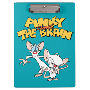 Carpeta De Pinza Pinky y el cerebro   Mostrar logotipo