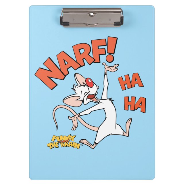 Carpeta De Pinza Pinky y el cerebro | Pinky "Narf" (Anverso)