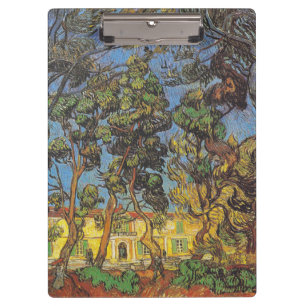 Carpeta De Pinza Pinos de Van Gogh - Arte Clásico de Jardín
