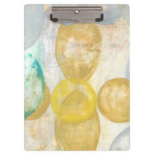 Carpeta De Pinza Pintura abstracta moderna en el papel prensa